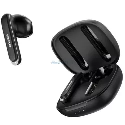   AWEI fülhallgató Bluetooth 5.3 T66 TWS + dokkoló állomás fekete