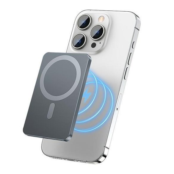 AWEI P112K PowerBank MagSafe 5000mAh - szürke