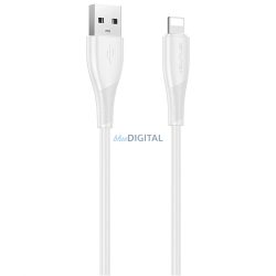 AWEI CL-182L USB-A Lightning kábel fehér