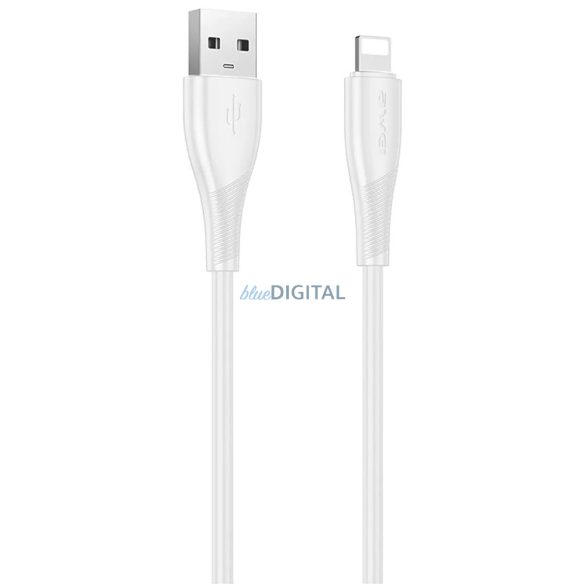 AWEI CL-182L USB-A Lightning kábel fehér