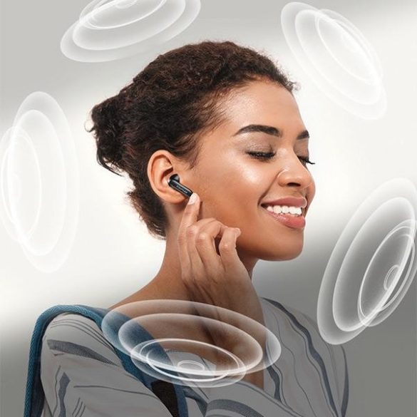 AWEI TP97 Bluetooth 5.4 TWS fülhallgató - fekete