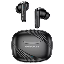   AWEI TA6 Bluetooth 5.3 vezeték nélküli fülhallgató ANC - fekete