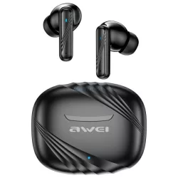  AWEI TA6 Bluetooth 5.3 vezeték nélküli fülhallgató ANC - fekete