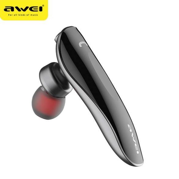 AWEI Bluetooth fülhallgató mono N1 szürke