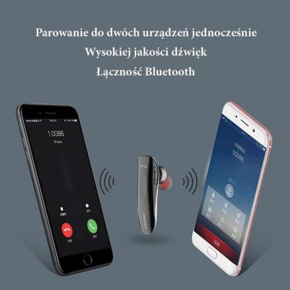 AWEI Bluetooth fülhallgató mono N1 szürke