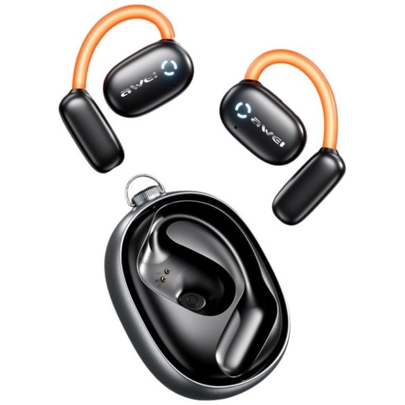 AWEI TZ13 Bluetooth 5.4 vezeték nélküli fülhallgató ANC - fekete