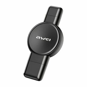 AWEI W26 Apple Watch/Samsung Watch töltő - fekete