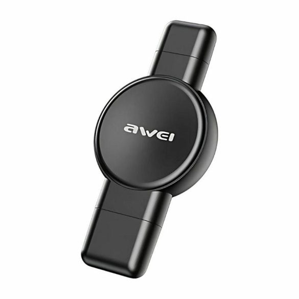 AWEI W26 Apple Watch/Samsung Watch töltő - fekete