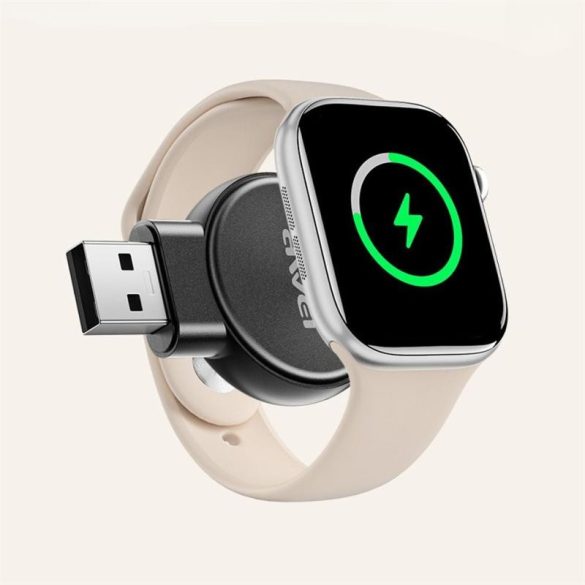 AWEI W26 Apple Watch/Samsung Watch töltő - fekete