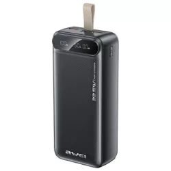 AWEI PA-12 powerbank 30000mAh 22.5W - fekete