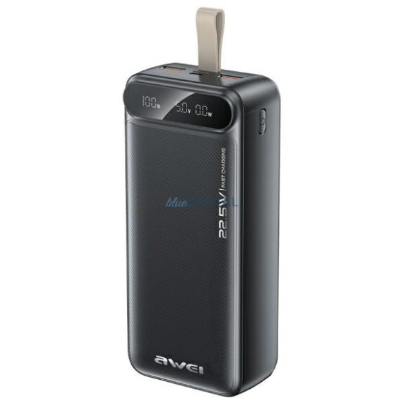 AWEI PA-12 powerbank 30000mAh 22.5W - fekete