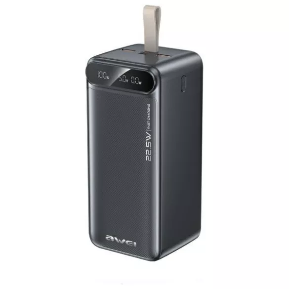 AWEI PA-13 powerbank 50000mAh 22.5W - fekete