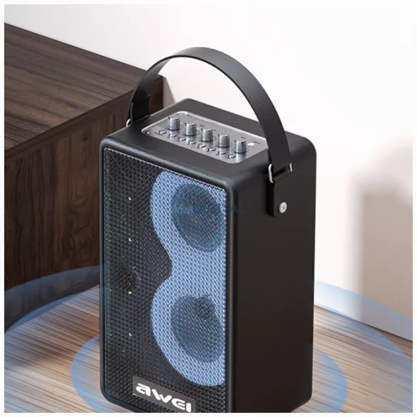 AWEI KA15 Bluetooth 5.3 70 W-os vezeték nélküli hangszóró, fekete