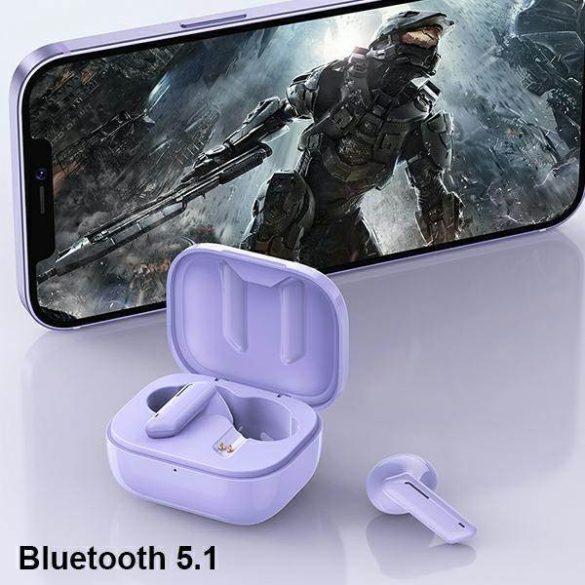 AWEI Bluetooth fülhallgató 5.1 T36 TWS + dokkolóállomás zöld