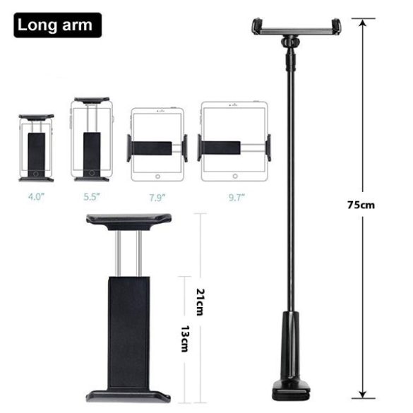 AWEI asztali állvány X3 4"-10,5" fehér