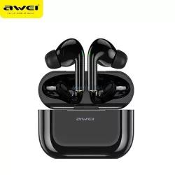   AWEI Bluetooth fülhallgató 5.0 T29 TWS + dokkolóállomás fekete