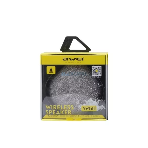 AWEI Y260 mini Bluetooth hangszóró, szürke/grey