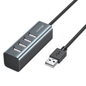 AWEI HUB CL-122 4xUSB-A/USB-A fekete