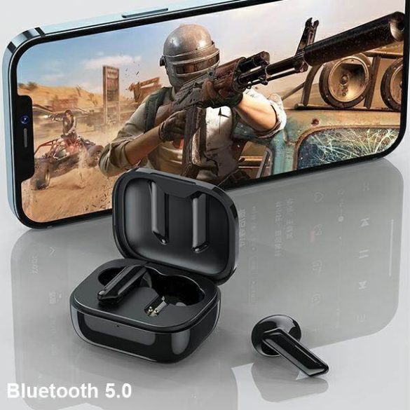 AWEI Bluetooth fülhallgató 5.1 T36 TWS + dokkolóállomás fehér