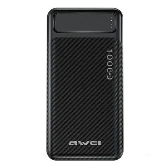AWEI P5K PowerBank 10000mAh 2.1A - fekete 