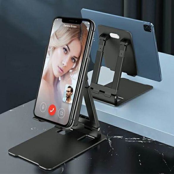 AWEI asztali mobiltelefon tartó X23 fekete