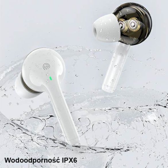 AWEI sport fejhallgató Bluetooth T12 TWS fehér