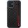 Audi Carbon Fiber Stripe iPhone 12/12 Pro 6.1" fekete keménytok AUS-TPUPCIP12P-R8/D1-BK