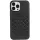 Audi valódi bőr iPhone 13 Pro / 13 6.1" fekete keménytok AU-TPUPCIP13P-Q8/D1-BK