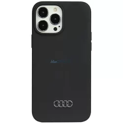   Audi szilikon tok iPhone 13 Pro Max 6.7" fekete keménytok  AU-LSRIP13PM-Q3/D1-BK
