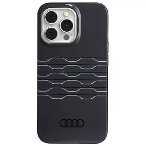 Audi AU-IMLMIP13P-A6/D3-BK IML MagSafe-kompatibilis keménytok iPhone 13/13 Pro - fekete