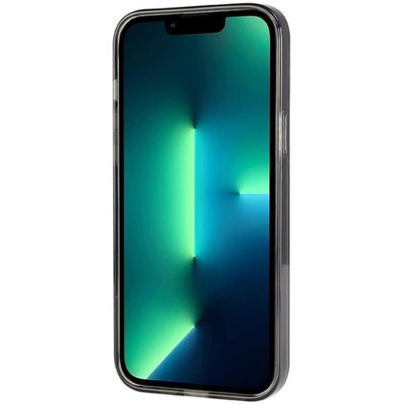 Audi AU-IMLMIP13P-A6/D3-BK IML MagSafe-kompatibilis keménytok iPhone 13/13 Pro - fekete
