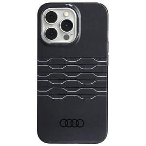 Audi AU-IMLMIP13PM-A6/D3-BK IML MagSafe-kompatibilis keménytok iPhone 13 Pro Max - fekete