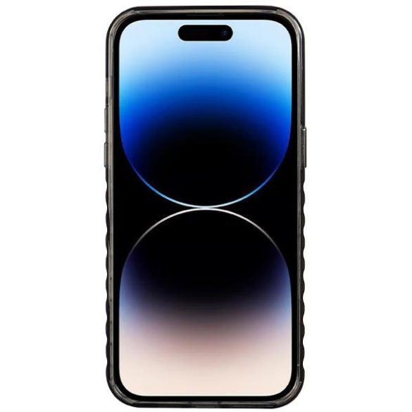 Audi AU-IMLMIP14P-A6/D3-BK IML MagSafe-kompatibilis keménytok iPhone 14 Pro - fekete