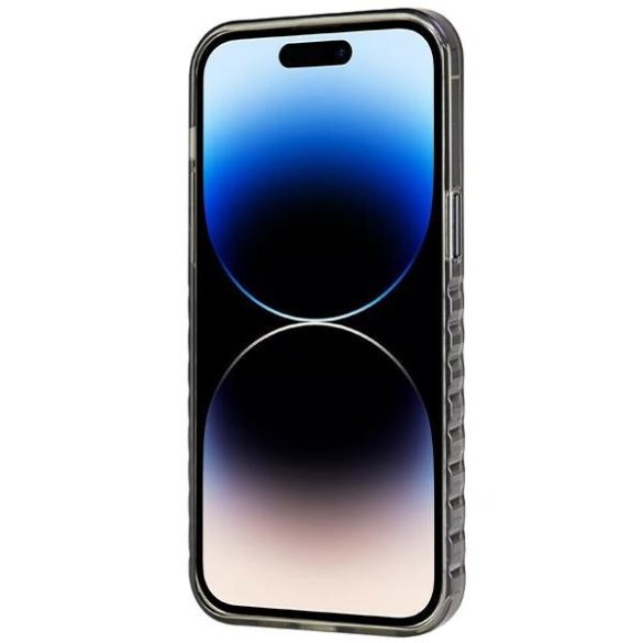 Audi AU-IMLMIP14P-A6/D3-BK IML MagSafe-kompatibilis keménytok iPhone 14 Pro - fekete