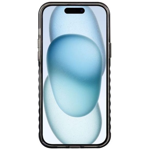 Audi AU-IMLMIP15-A6/D3-BK IML MagSafe-kompatibilis keménytok iPhone 15 - fekete