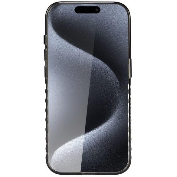 Audi AU-IMLMIP15P-A6/D3-BK IML MagSafe-kompatibilis keménytok iPhone 15 Pro - fekete