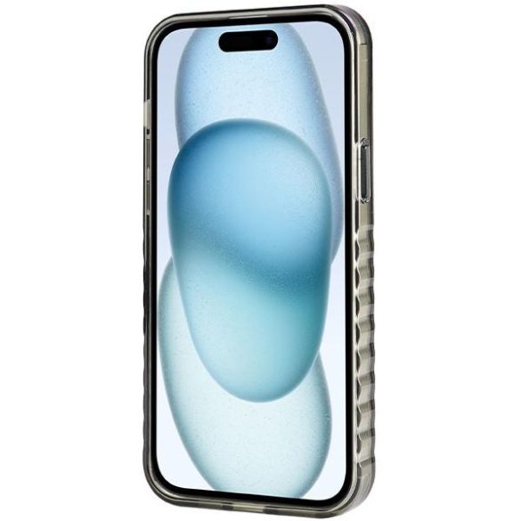Audi AU-IMLMIP15M-A6/D3-BK IML MagSafe-kompatibilis keménytok iPhone 14 Plus/15 Plus - fekete
