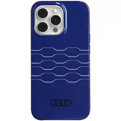   Audi AU-IMLMIP13PM-A6/D3-BE IML MagSafe-kompatibilis keménytok iPhone 13 Pro Max - tengerészkék