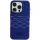 Audi AU-IMLMIP15P-A6/D3-BE IML MagSafe-kompatibilis keménytok iPhone 15 Pro - tengerészkék