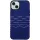 Audi AU-IMLMIP15M-A6/D3-BE IML MagSafe-kompatibilis keménytok iPhone 14 Plus/15 Plus - tengerészkék