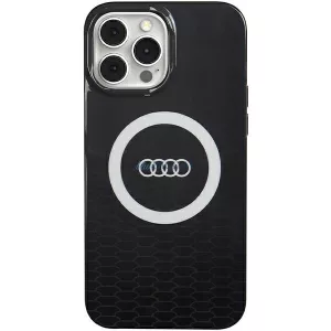 Audi AU-IMLMIP13P-Q5/D2-BK IML Big Logo MagSafe-kompatibilis keménytok iPhone 13/13 Pro - fekete