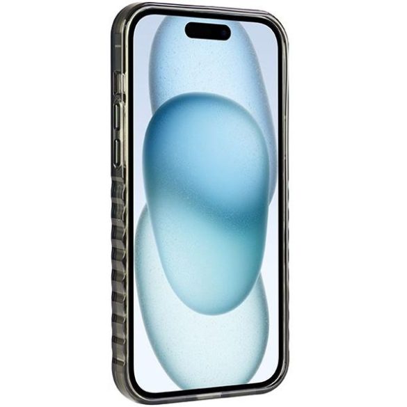 Audi AU-IMLMIP15-Q5/D2-BK IML Big Logo MagSafe-kompatibilis keménytok iPhone 15 - fekete