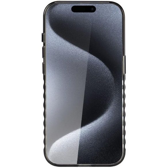 Audi AU-IMLMIP15P-Q5/D2-BK IML Big Logo MagSafe-kompatibilis keménytok iPhone 15 Pro - fekete