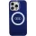 Audi AU-IMLMIP13P-Q5/D2-BE IML Big Logo MagSafe-kompatibilis keménytok iPhone 13/13 Pro - tengerészkék