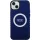 Audi AU-IMLMIP15M-Q5/D2-BE IML Big Logo MagSafe-kompatibilis keménytok iPhone 14 Plus/15 Plus - tengerészkék