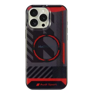 Audi IML Sport MagSafe iPhone 16 Pro Max 6,9" fekete keménytok AUS-IMLMIP16PM-RSQ/D2-BK