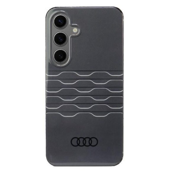 Audi AU-IMLS24-A6/D3-BK IML Case keménytok Samsung Galaxy S24 - fekete