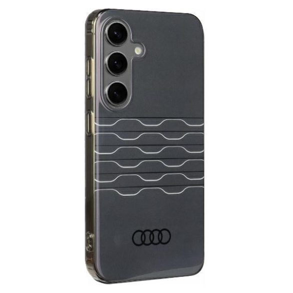 Audi AU-IMLS24-A6/D3-BK IML Case keménytok Samsung Galaxy S24 - fekete