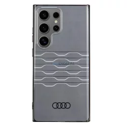  Audi IML Geometric Pattern kemény tok Samsung S24 Ultra S928 AU-IMLS24U-A6/D3-BK - fekete