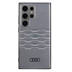 Audi IML Geometric Pattern kemény tok Samsung S24 Ultra S928 AU-IMLS24U-A6/D3-BK - fekete